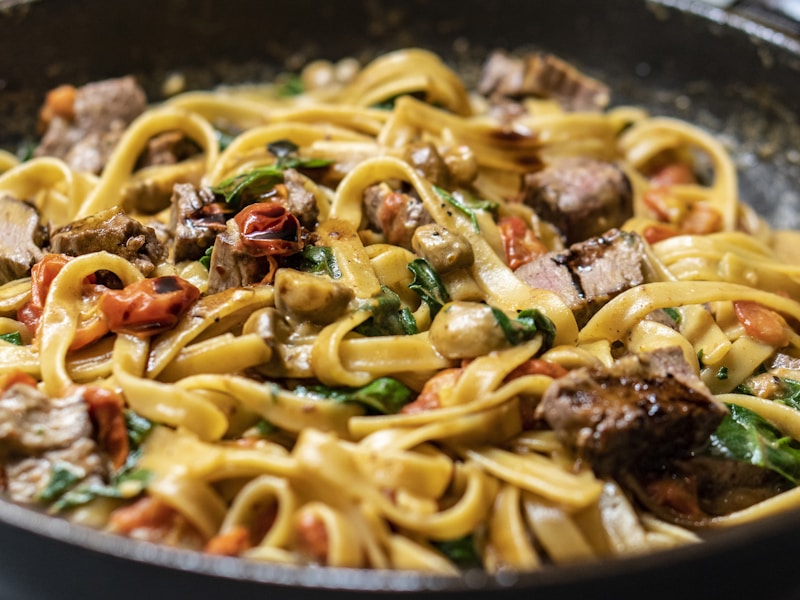 意大利面制作过程